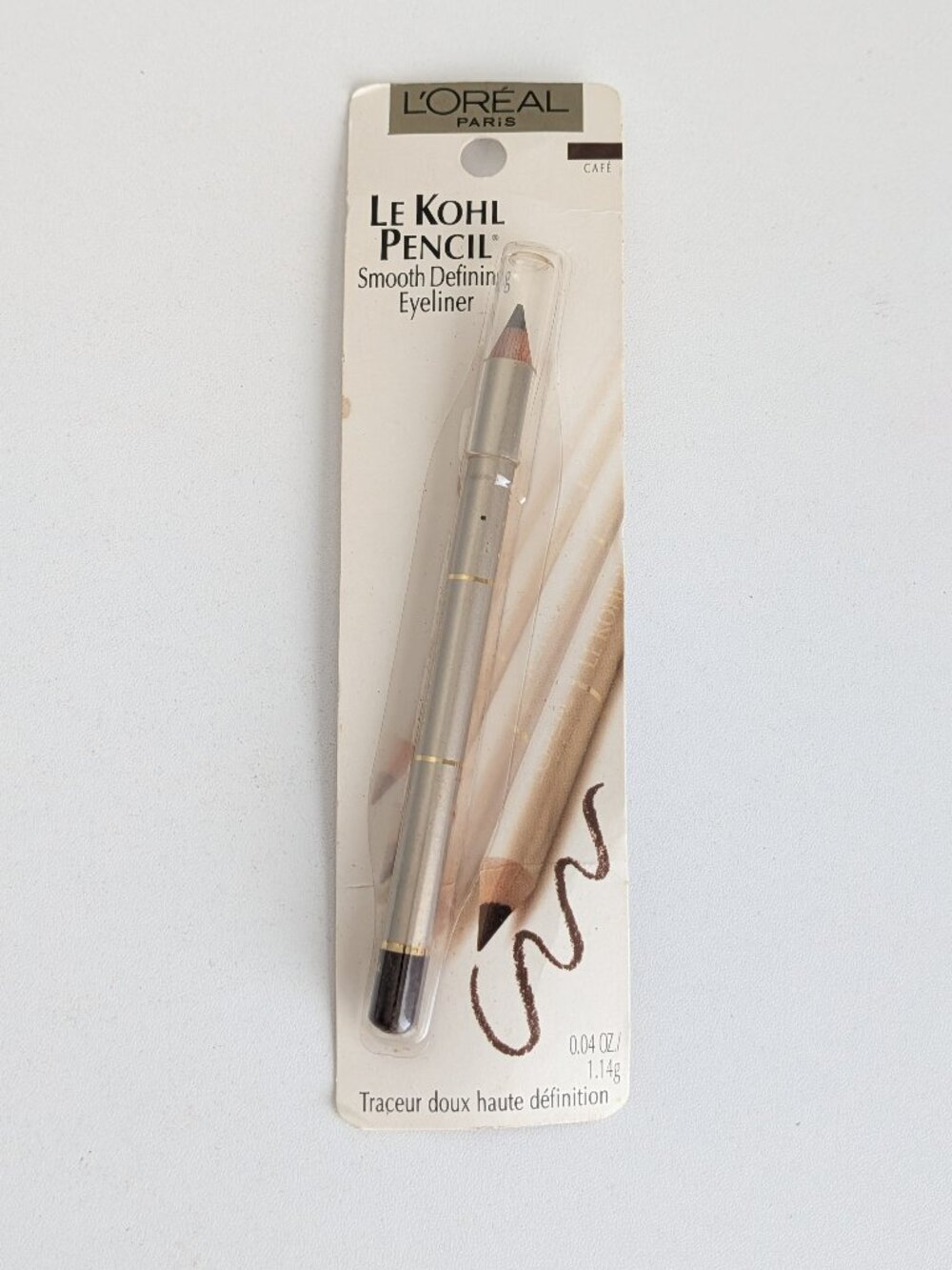 L'Oreal Le Kohl Pencil Smooth Defining Eyeliner CAFE .04oz/1.14g New in Package